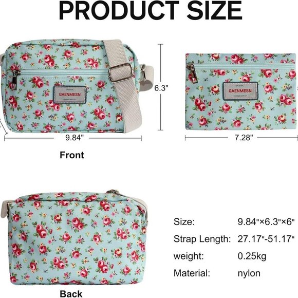 Cross body Bags for Women Lightweight Mini Crossbody Bags Everyday Bag Small Pur - Picture 4 of 7